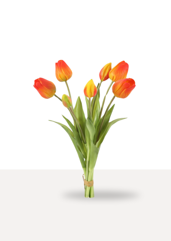 oranje kunsttulpen