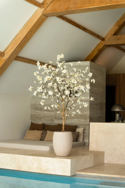 bloesem boom creme wit