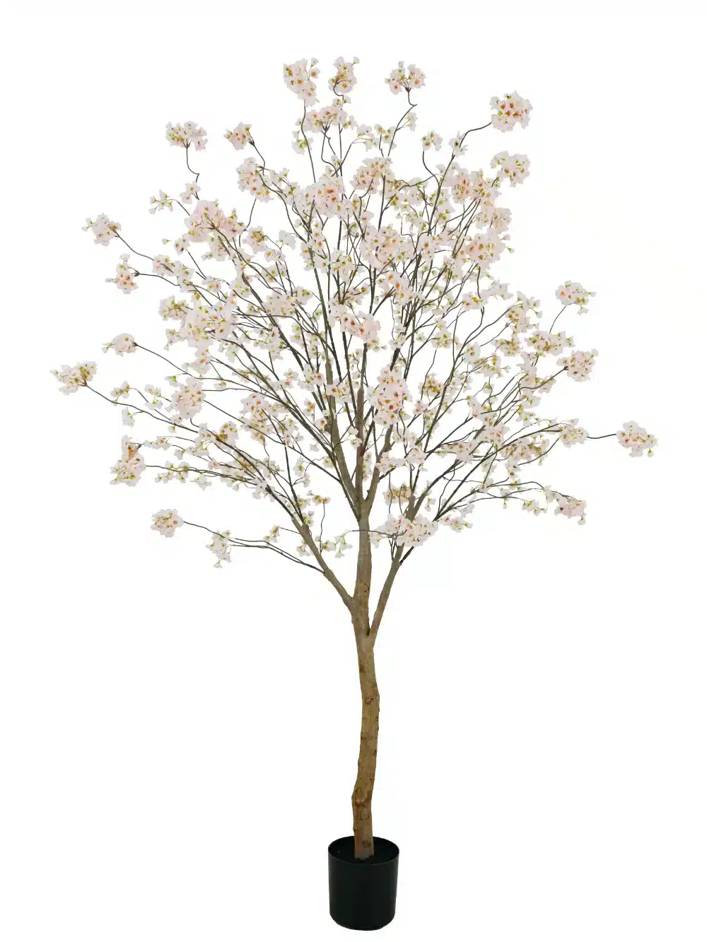 Bloesem boom roze op een echte houten stam 180 cm
