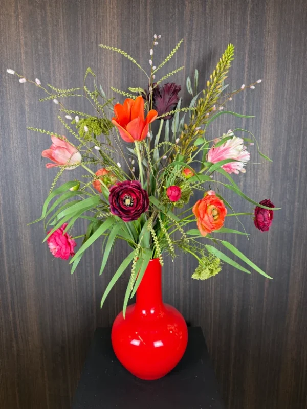 zijden bloemen boeket