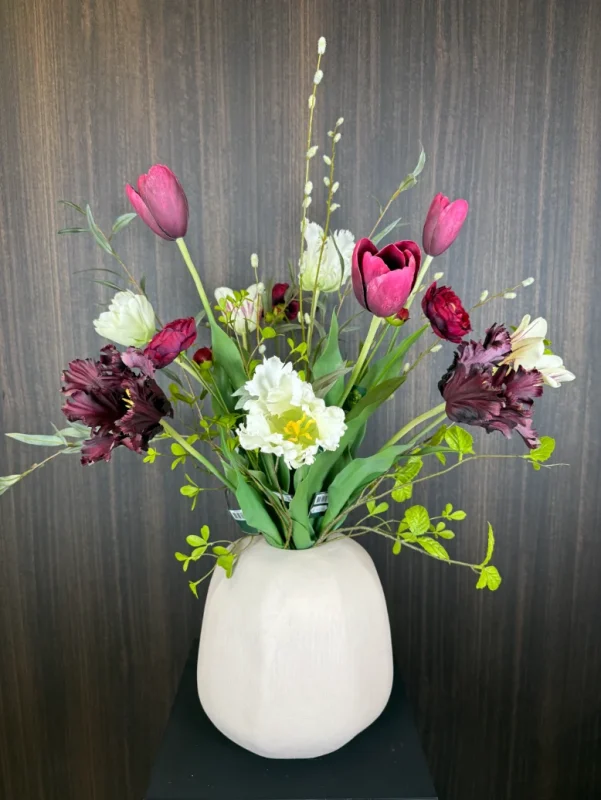 silk-ka tulpen boeket