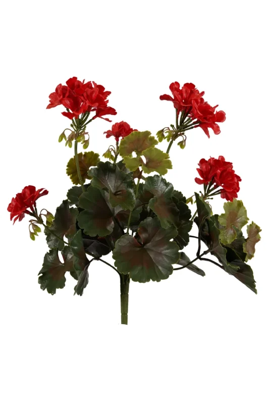 kunst geranium rood voor buiten