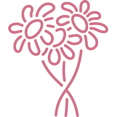 Zijden bloemen