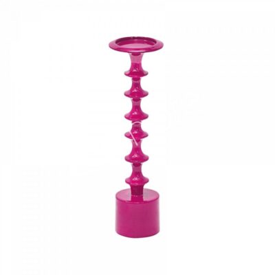 Kandelaar fuchsia - large - H42 cm