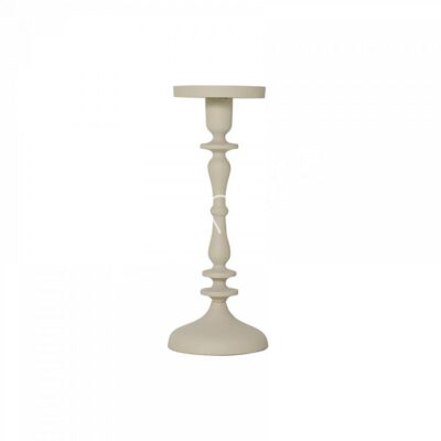 Kandelaar beige small 11x33 cm