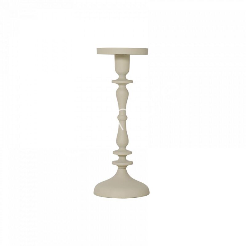Kandelaar beige small 11x33 cm