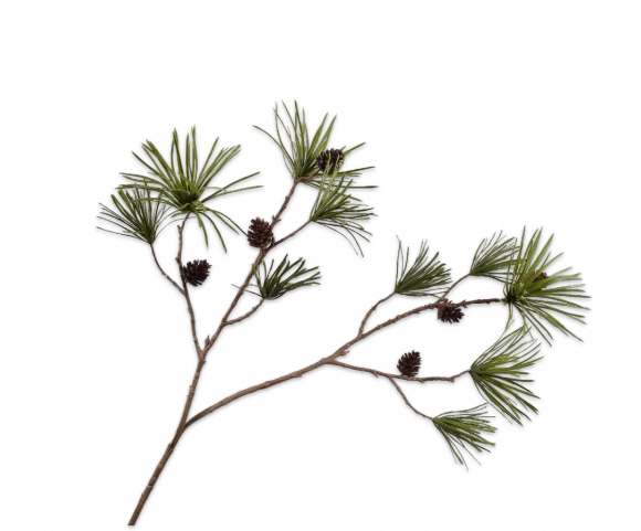 Naaldtak groen - Silk-ka - H115 cm