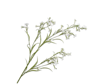 nicotiana kunstbloem wit