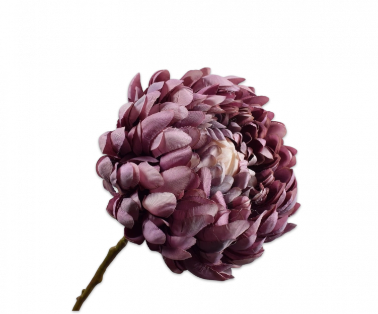 Chrysant lila paars Silk-ka - H64 cm