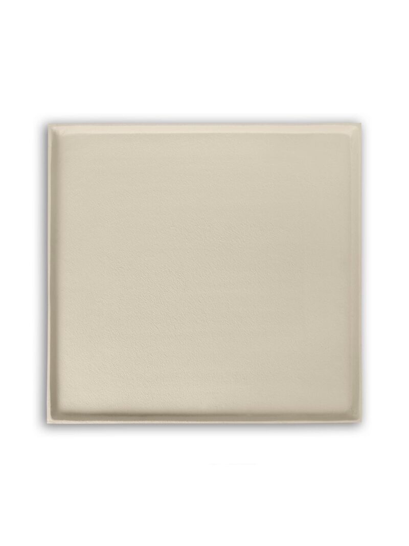 Dienblad beige vierkant 50x50 cm