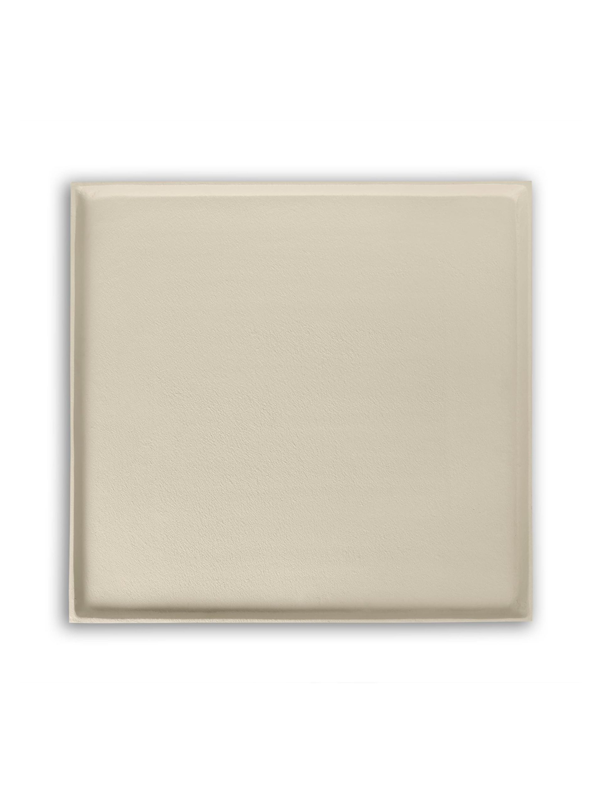 Dienblad beige vierkant 50x50 cm
