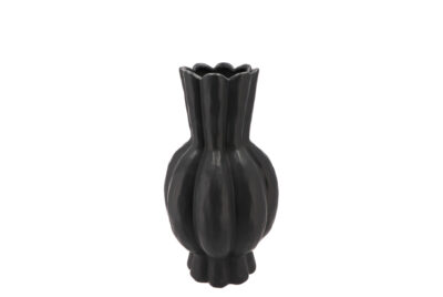 Garlic vaas zwart H30
