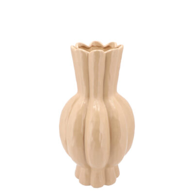 241267 Garlic vaas zand H30