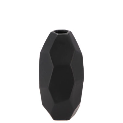 Jada vaas zwart H30