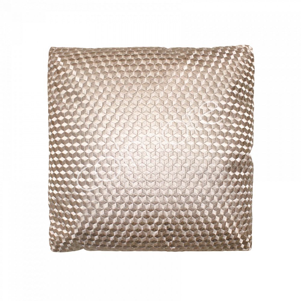 Kussen taupe 50x50 cm