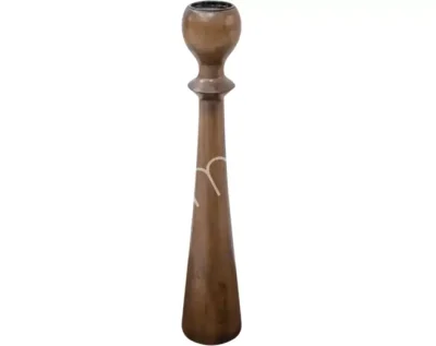 houten kandelaar