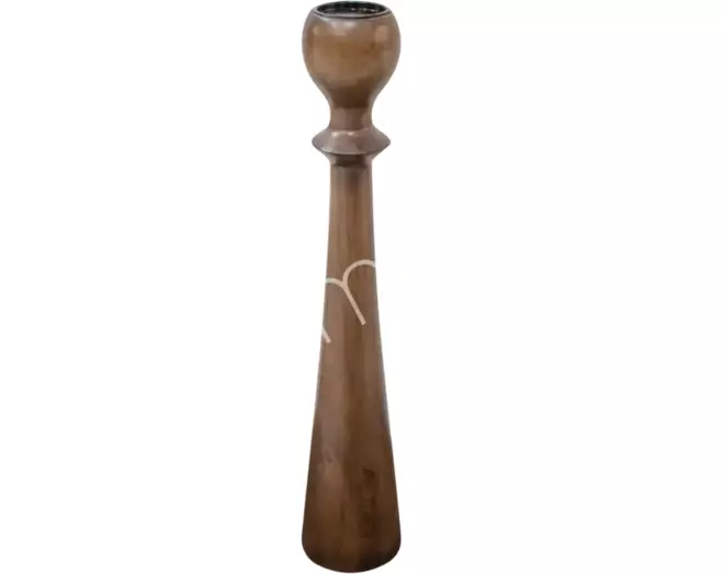 houten kandelaar