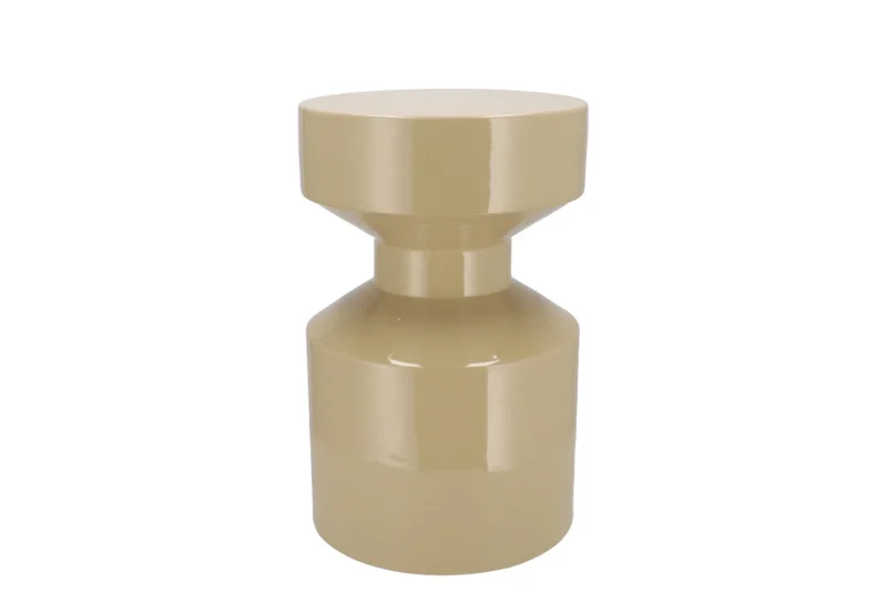 Bijzettafel Sefora beige - H38 cm