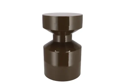 Bijzettafel Sefora groen/bruin - H38 cm
