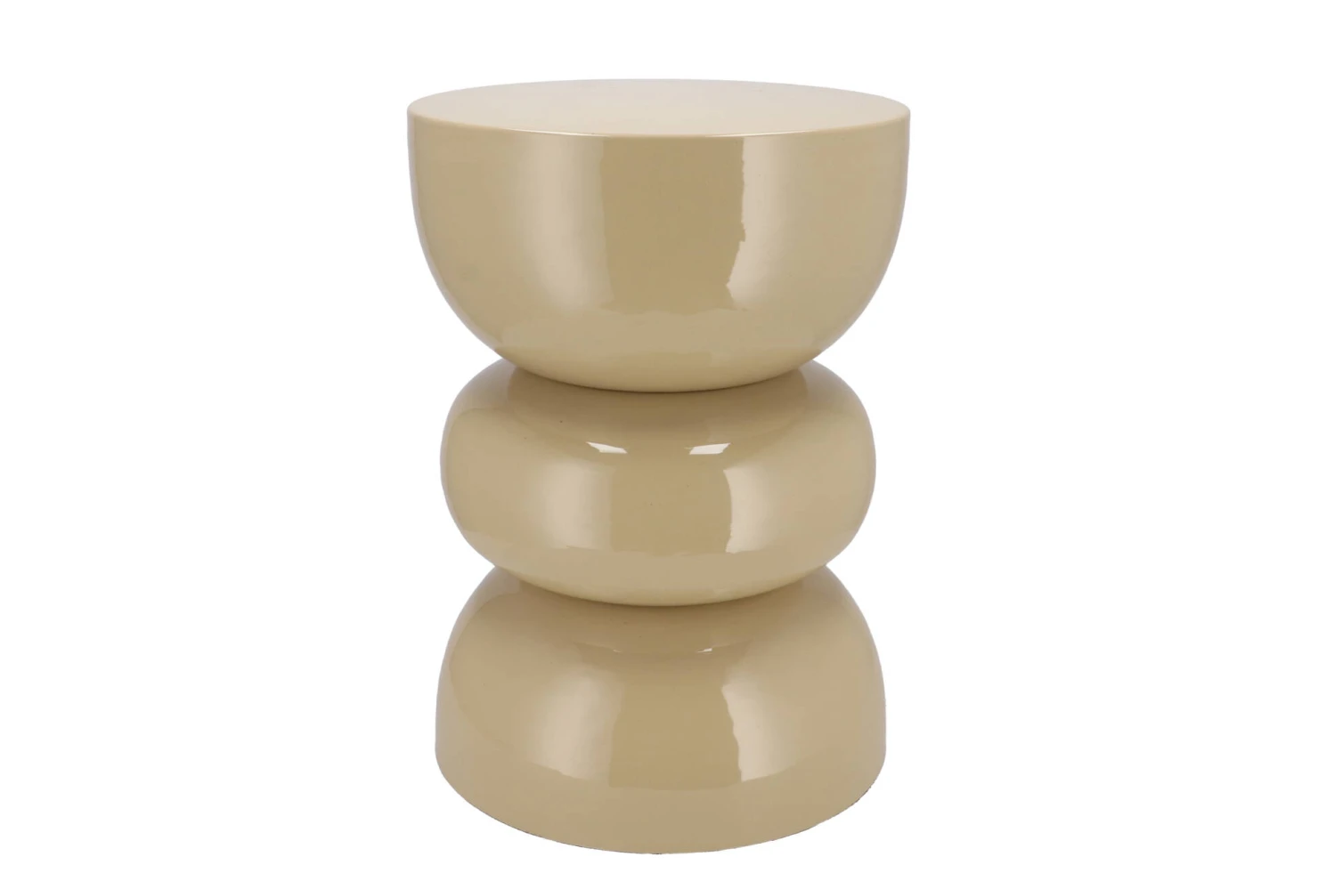 Bijzettafel Sefora beige- H45 cm