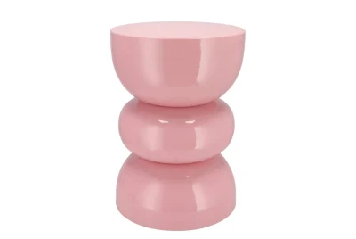 Bijzettafel Sefora licht roze - H45 cm