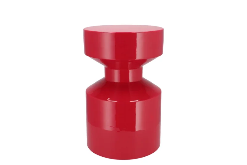 Bijzettafel Sefora rood/roze - H38 cm
