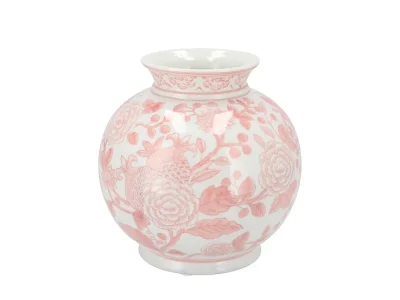 roze vaasje