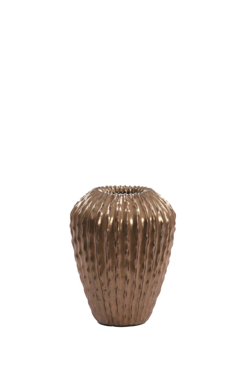 Vaas Cacti brons - medium - H37 cm