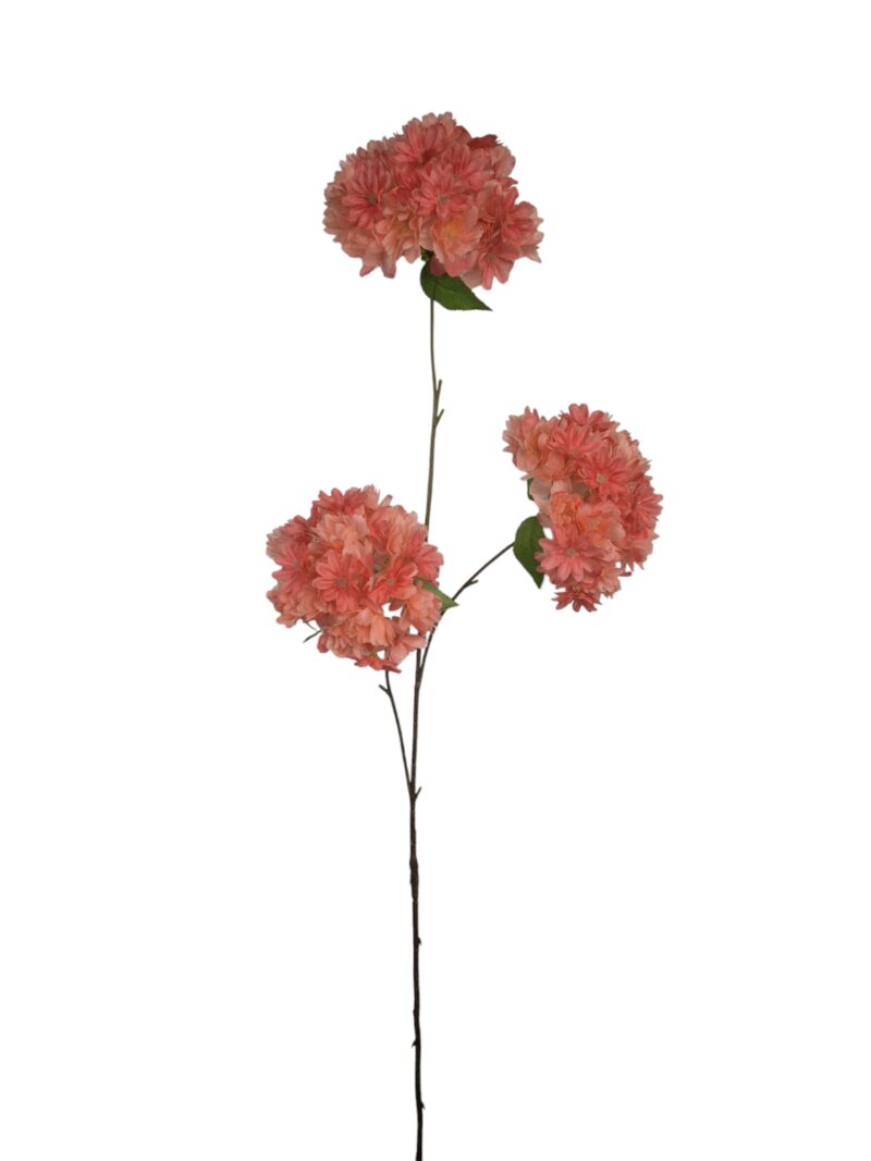 Bloesem roze/koraal - H85 cm
