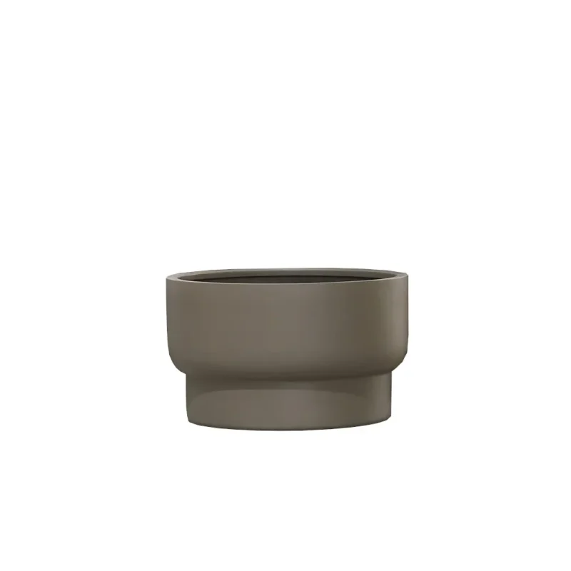 Nyla bloempot taupe S - H32