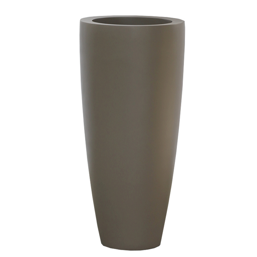 bloempot taupe