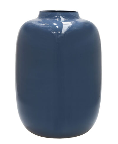 Vaas Artic - donker blauw - H35 cm
