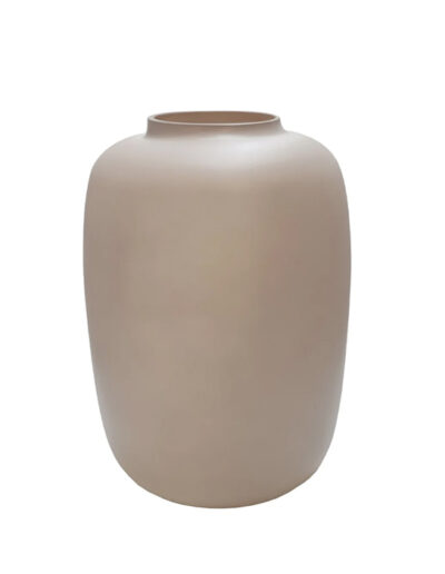 Vaas beige matte - small - H29 cm