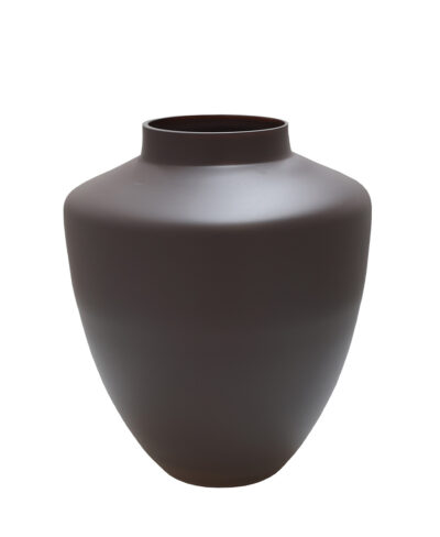 Vaas taupe matte - small - H29 cm