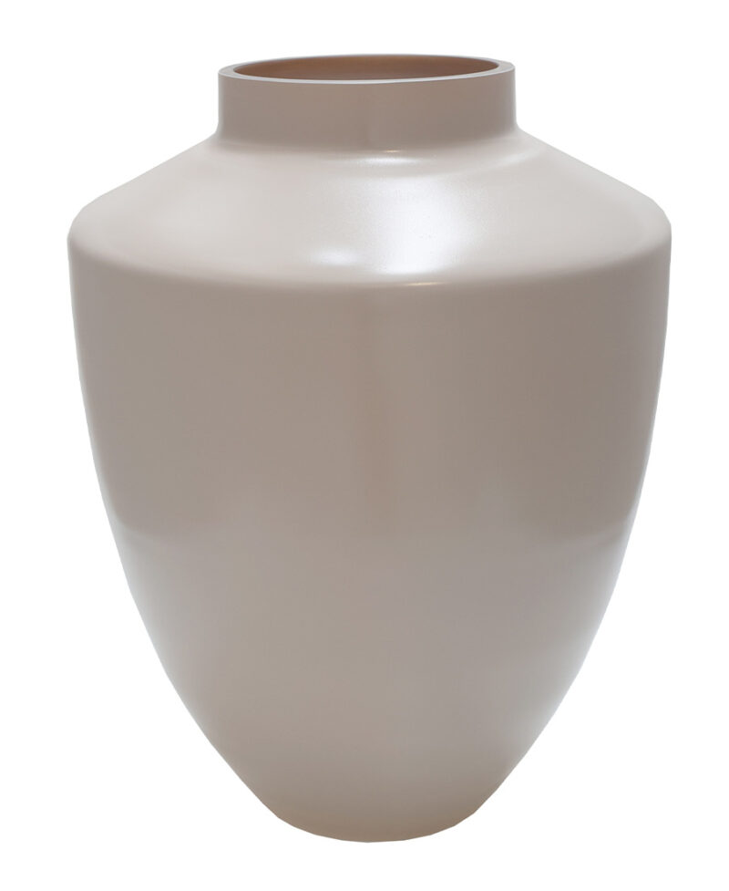 Vaas tugela - beige - H36 cm