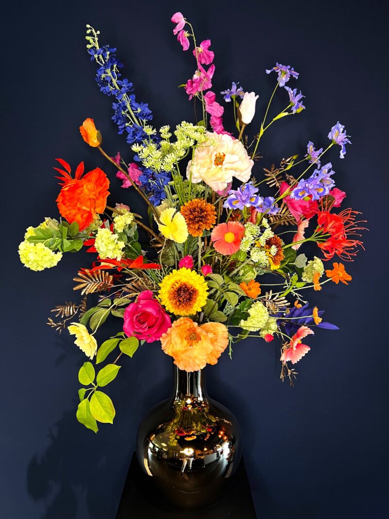 groot zijdebloemen boeket