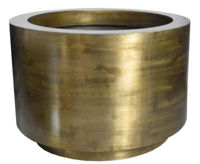 bloempot aged brass - large - H55 cm