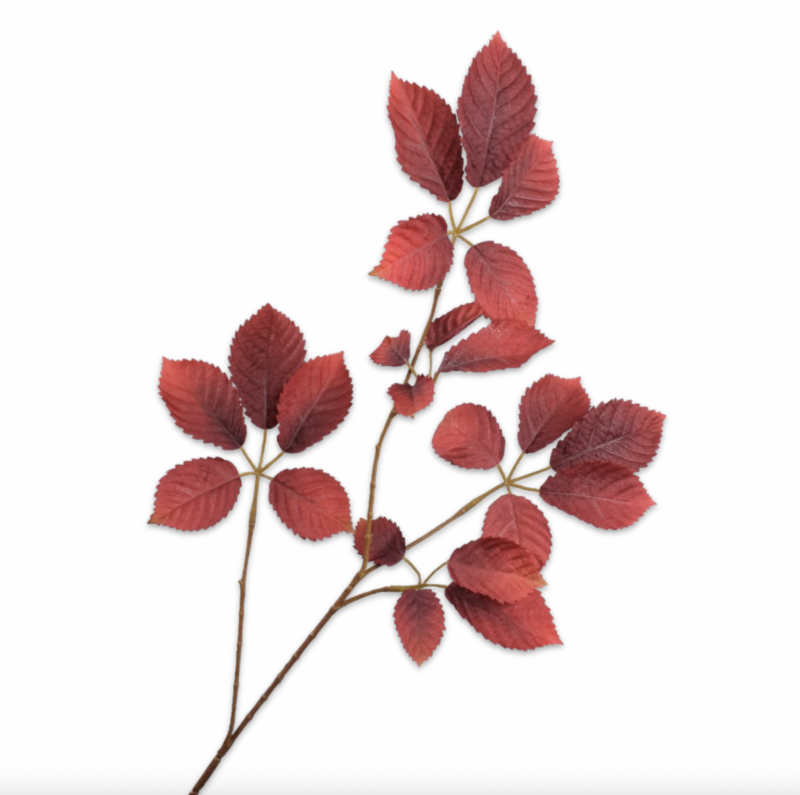 Bladtak bordeaux 74 cm
