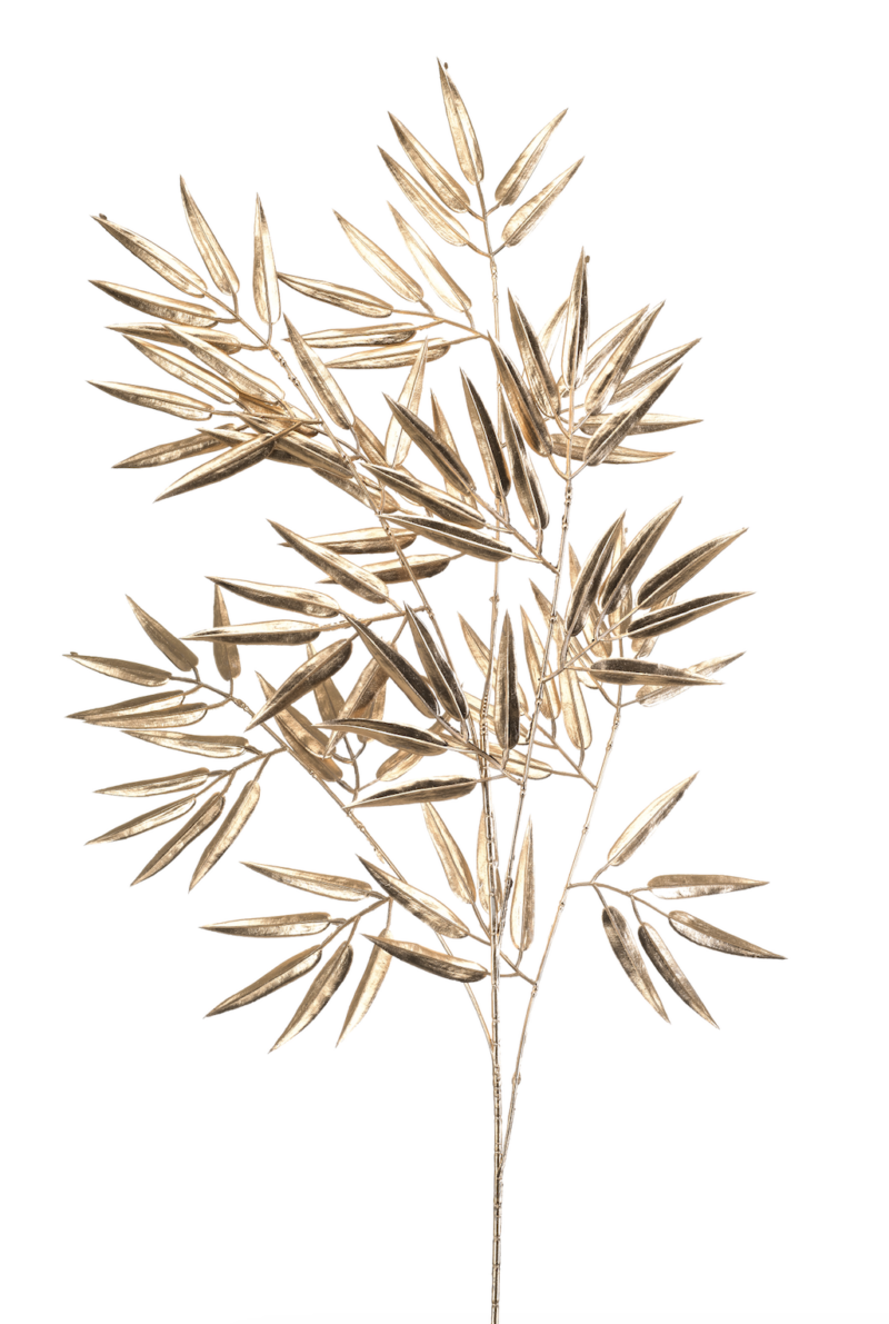 Gouden tak bamboo spray H100 cm
