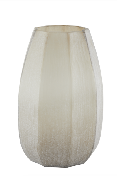 Vaas Bradley glas licht bruin - H38 cm