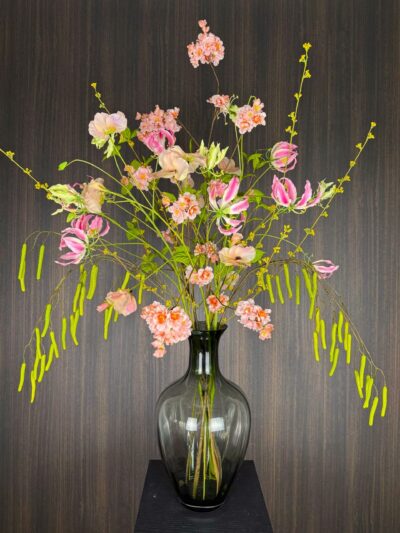 zijdebloemen boeket belle