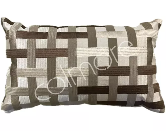 Kussen Meadow beige bruin 60x35 cm