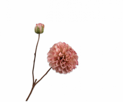 Dahlia tak roze 60 cm Silk-ka