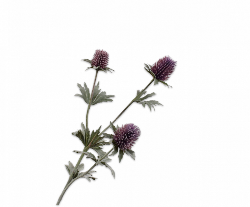 Distel tak paars lila 78 cm Silk-ka