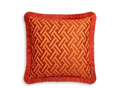 eichholtz oranje kussen