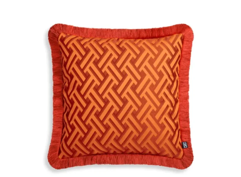 eichholtz oranje kussen
