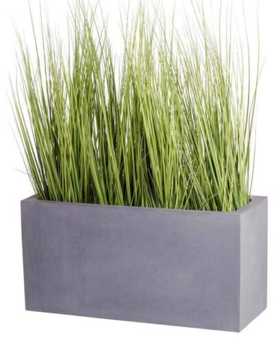 grote grijze plantenbak