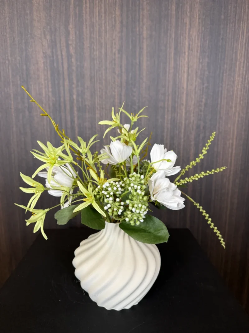 Zijdenbloemen boeket Lammy - inclusief vaasje