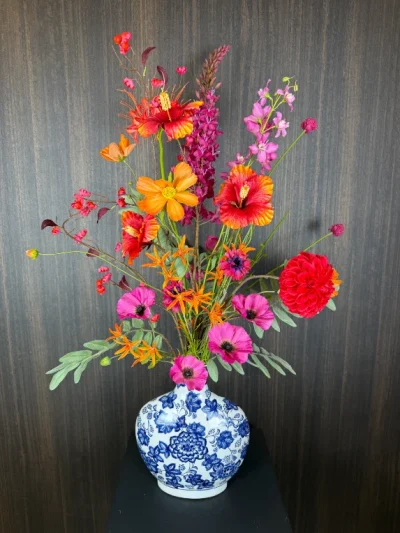 kunst bloemen boeket