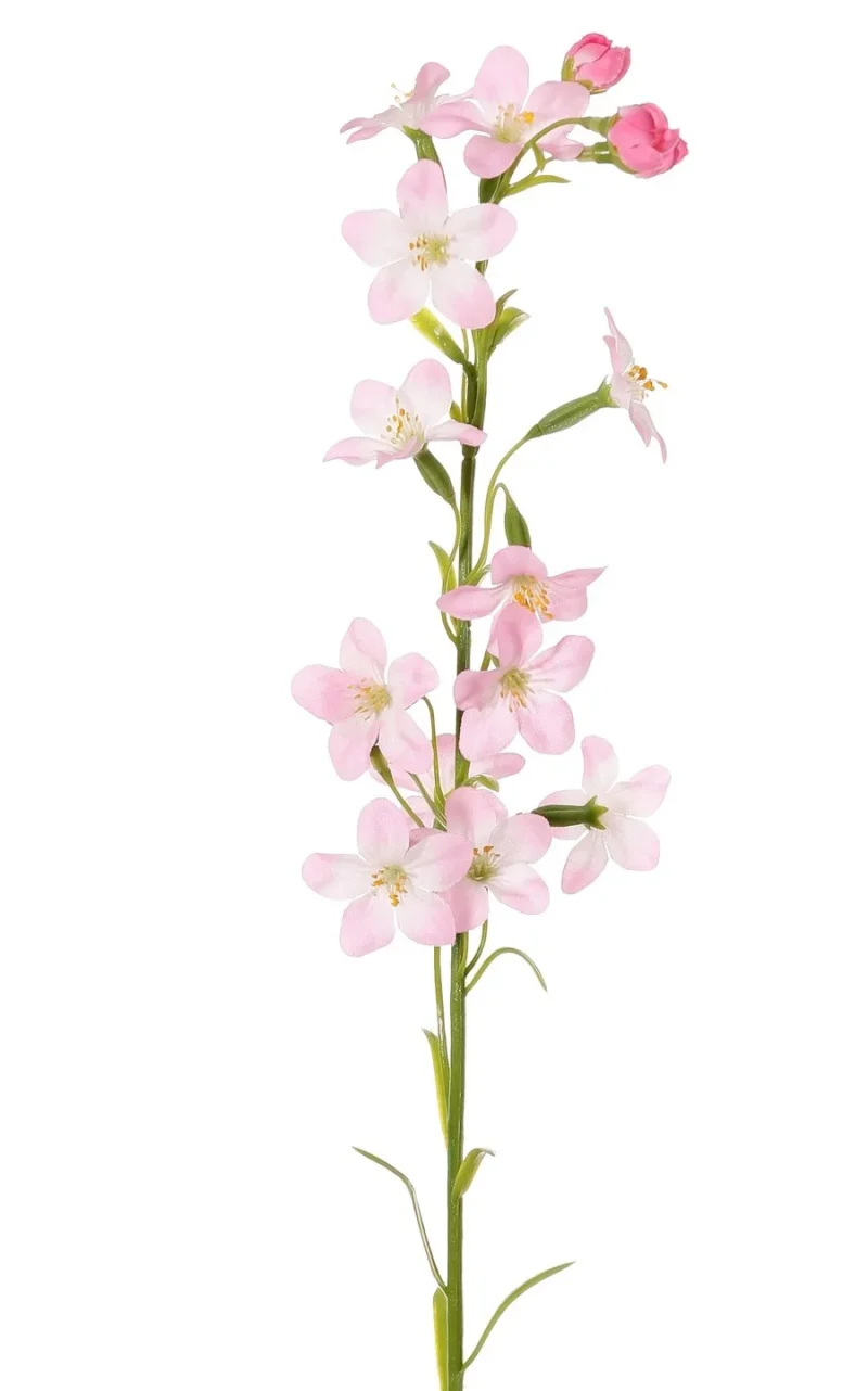 Bruidsbloem licht roze - 65 cm